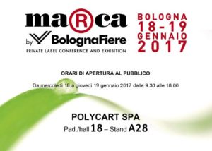 SacchETICO a Marca 2017 con Polycart Spa